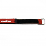 Gemfan Magic Tie Down Anti Skid Battery Strap Red 25 cm x 2 cm